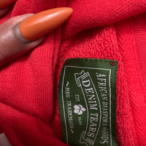 Denim tear off- new never worn hoodie / pants - Picture 3 of 7